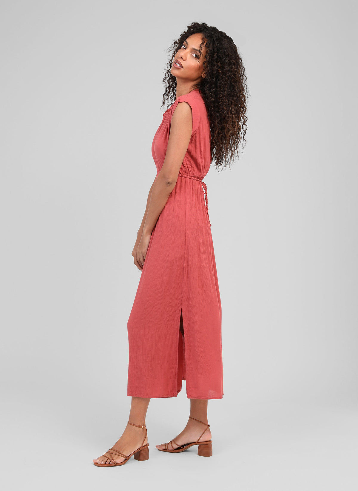 Robe Longue Owestina Tomette