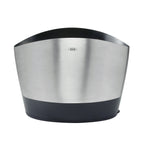 Olla para utensilios de acero inoxidable cepillado