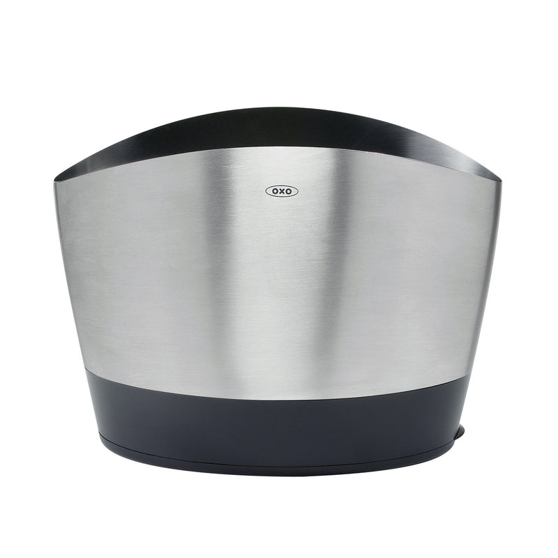 Pot A Ustensiles En Inox Brosse