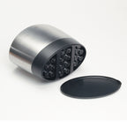 Olla para utensilios de acero inoxidable cepillado