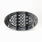 Olla para utensilios de acero inoxidable cepillado