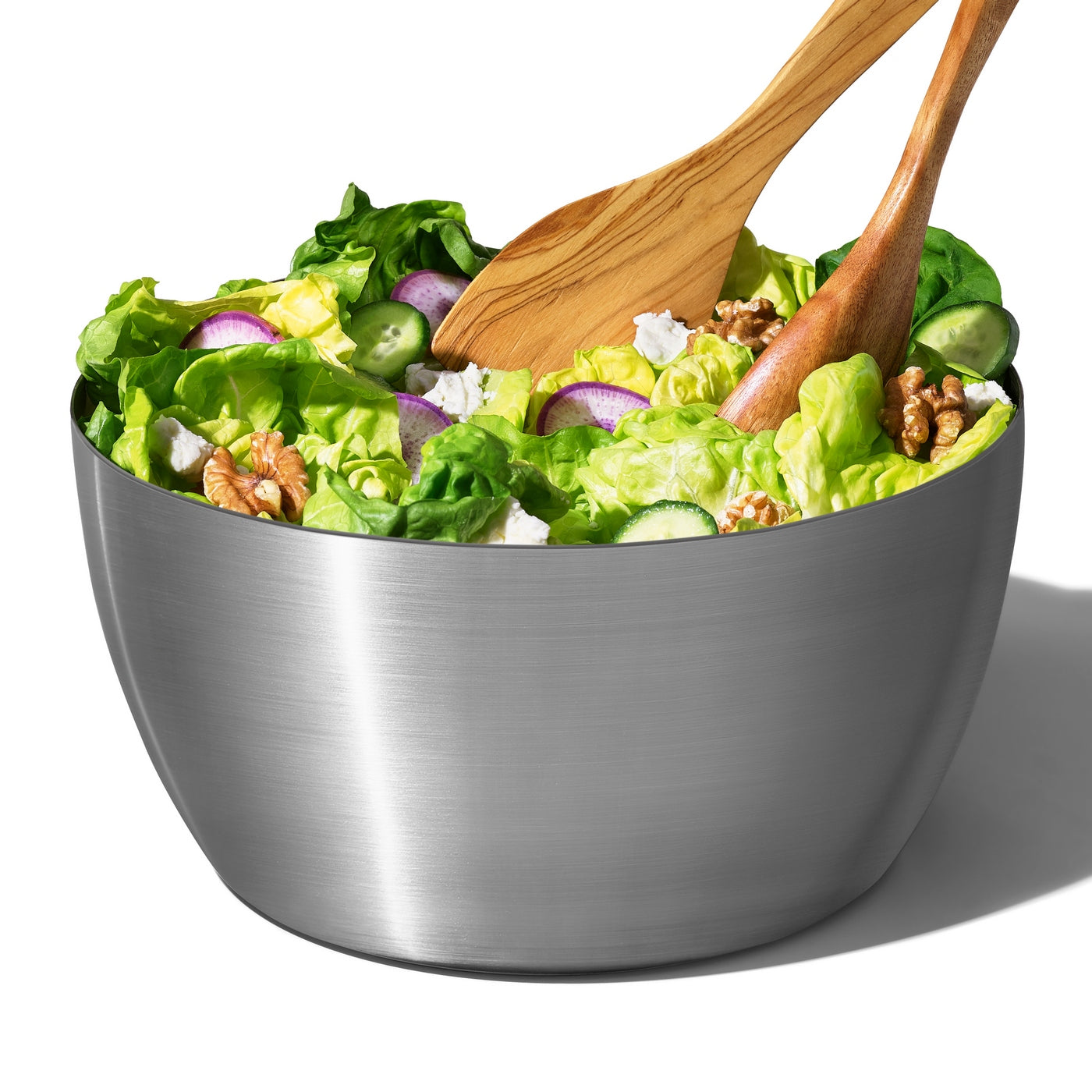Stainless Steel Salad Spinner 26 Cm