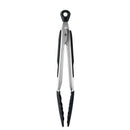 Pince De Service Acier Et Silicone 22 Cm