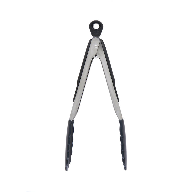 Pince De Service Acier Et Silicone 22 Cm