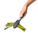 Pince De Service Acier Et Silicone 22 Cm