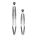 Pince De Service Acier Et Silicone 22 Cm
