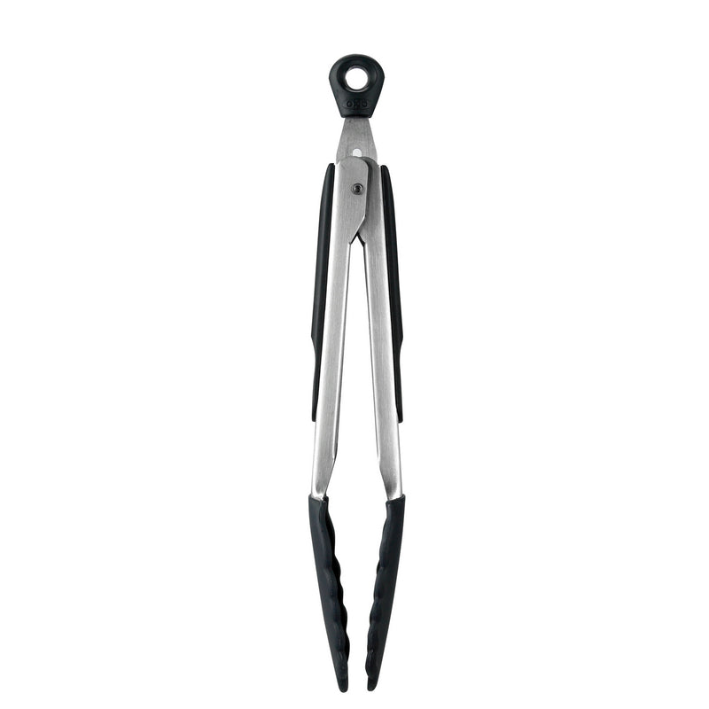 Pince De Service Acier Et Silicone 22 Cm