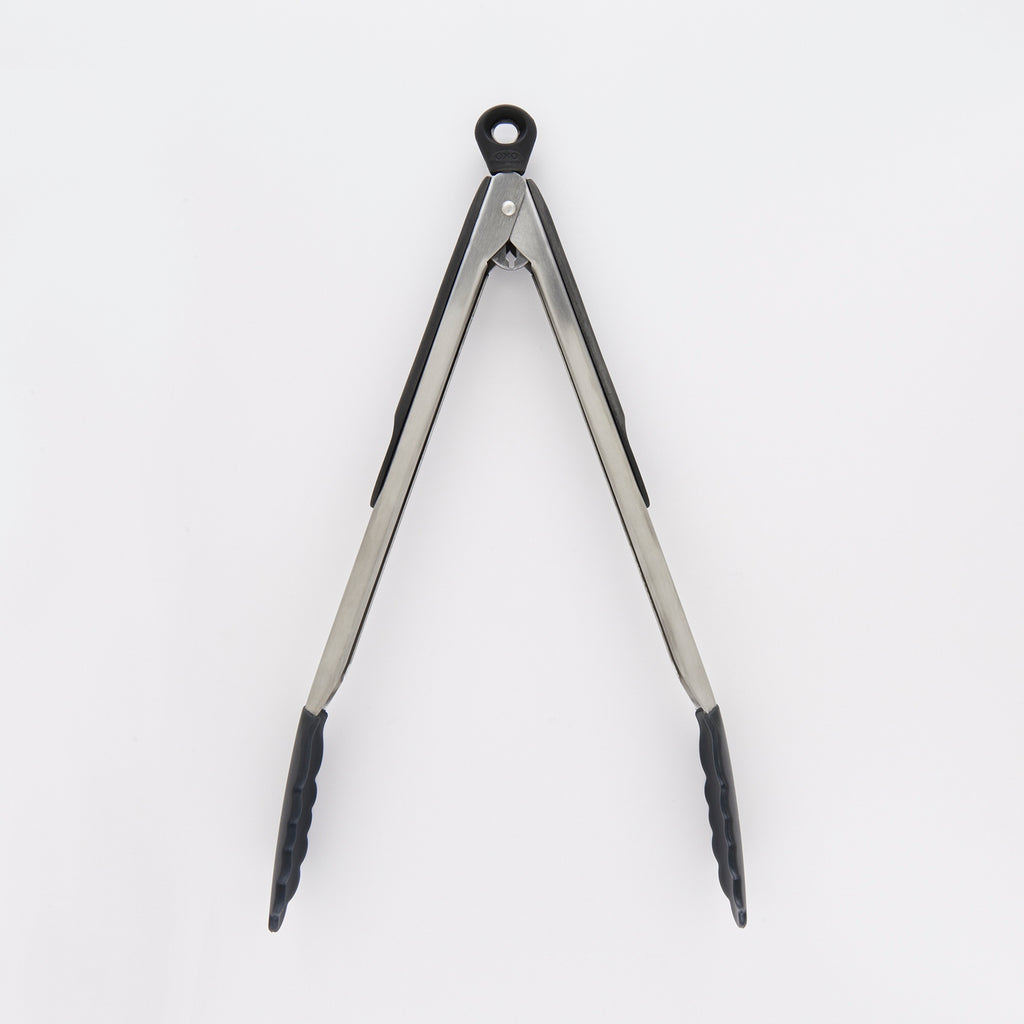 Pinzas para Servir Acero y Silicona 30 Cm