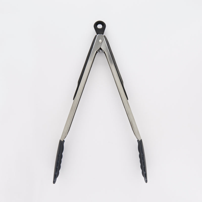 Pince De Service Acier Et Silicone 30 Cm