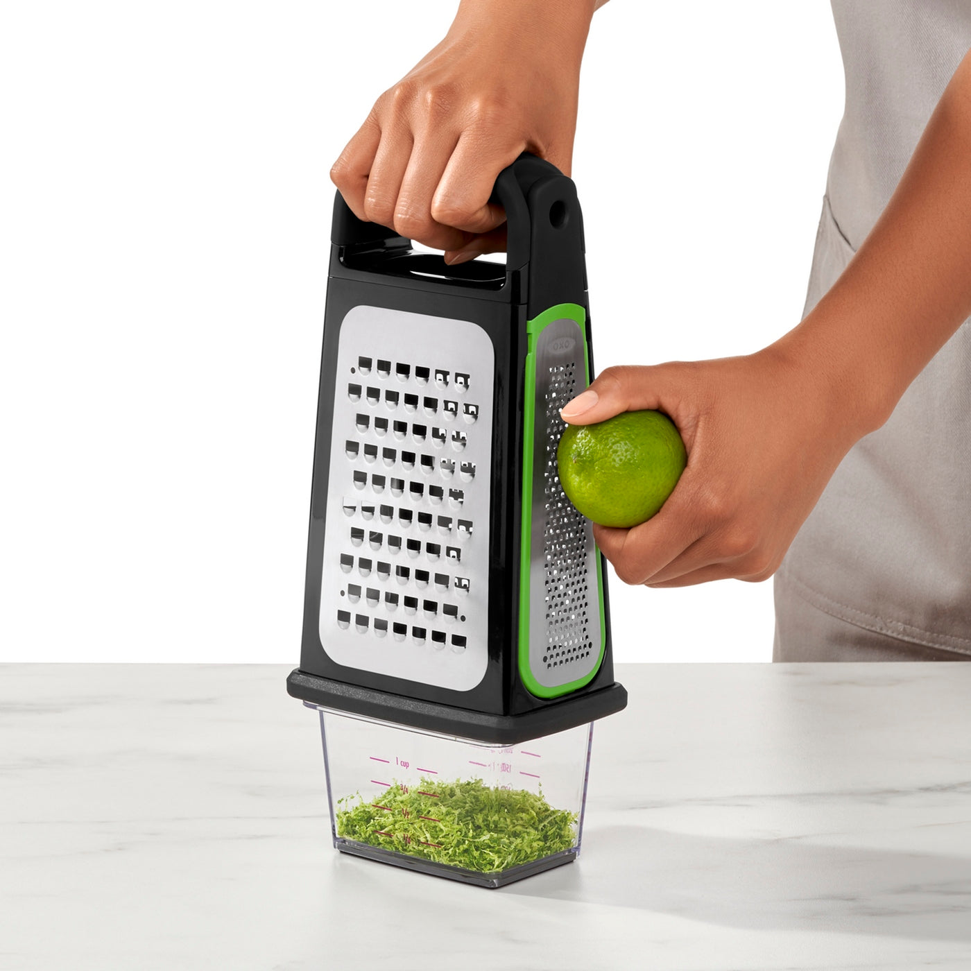4 Sided Grater With Collector