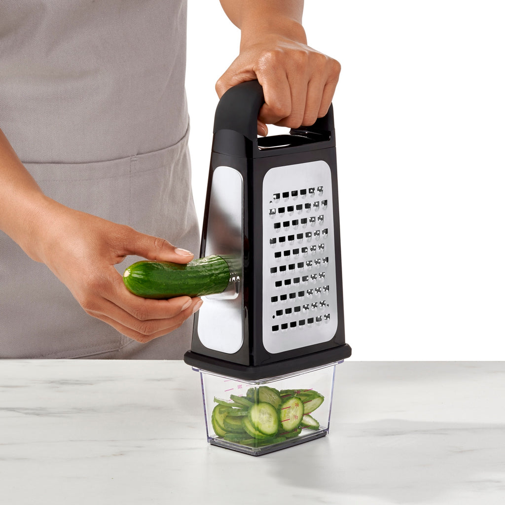 4 Sided Grater With Collector