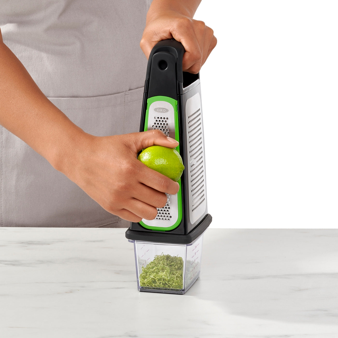 4 Sided Grater With Collector