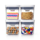 Set De 4 Boites Pop Mini Carree 0.2L