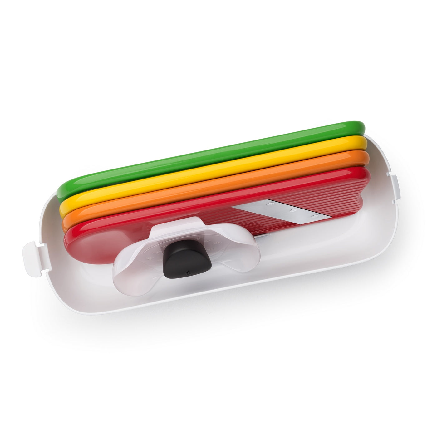 Set 2 Ralladores/1 Rebanador/1 Espiralizador Con Recolector
