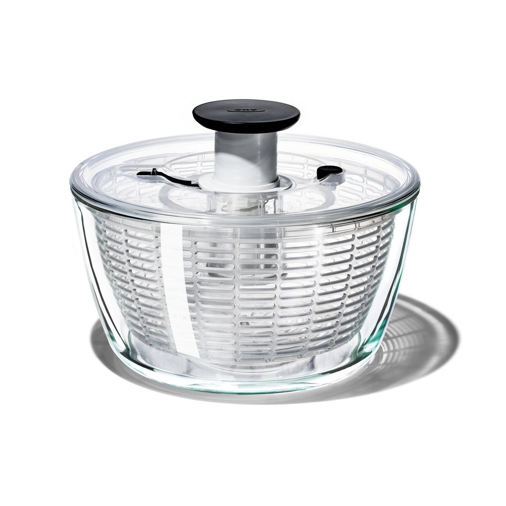 Glass Salad Spinner 26 Cm