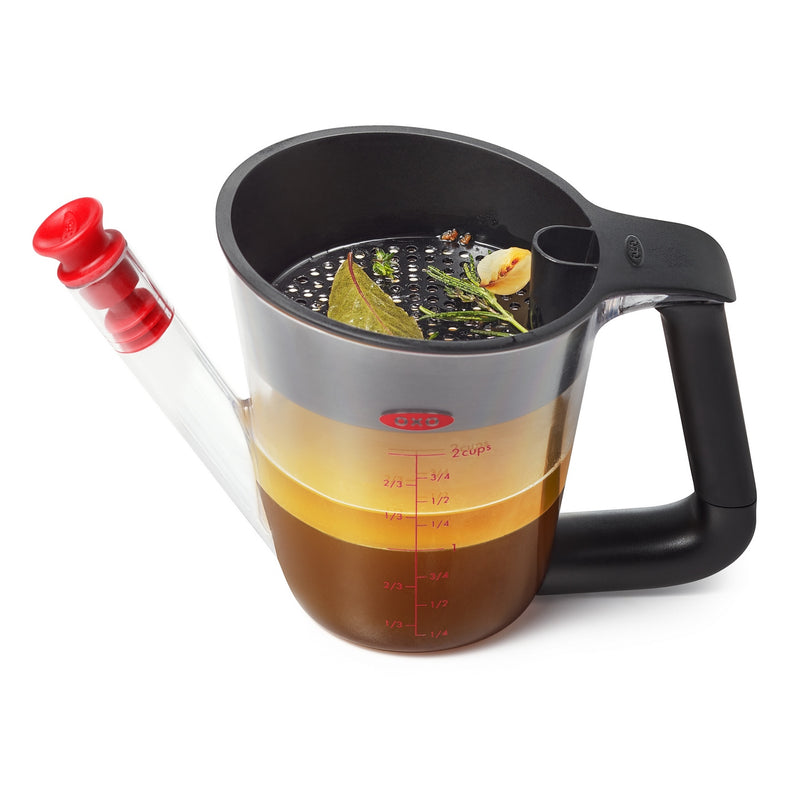 Separateur De Graisse Noir Avec Bec Verseur 500 Ml