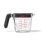 Jarra Medidora De Vidrio 500 Ml Con Tapa
