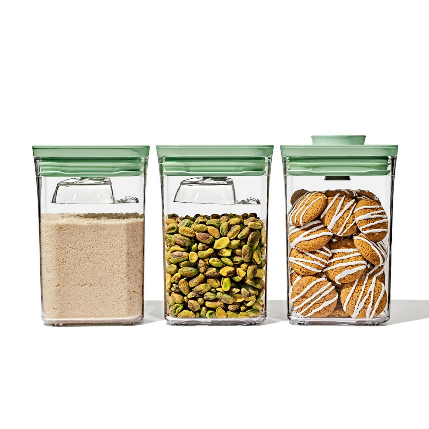 Set Of 3 Pistachio Pop Boxes
