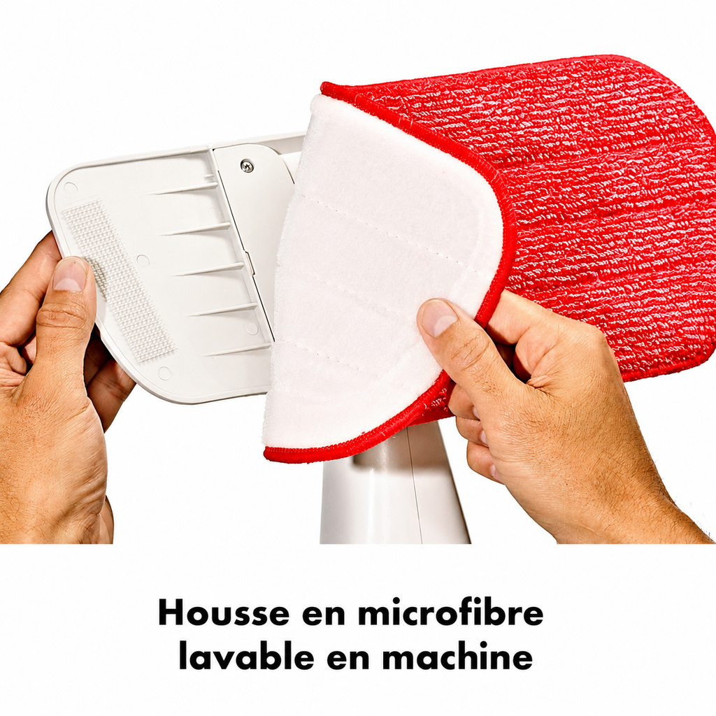 Trapeador en aerosol de microfibra