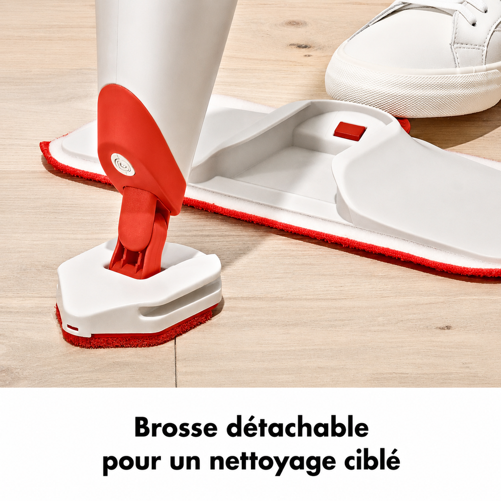 Trapeador en aerosol de microfibra