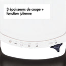 Mandoline 2 Lames Rondelles Et Juliennes