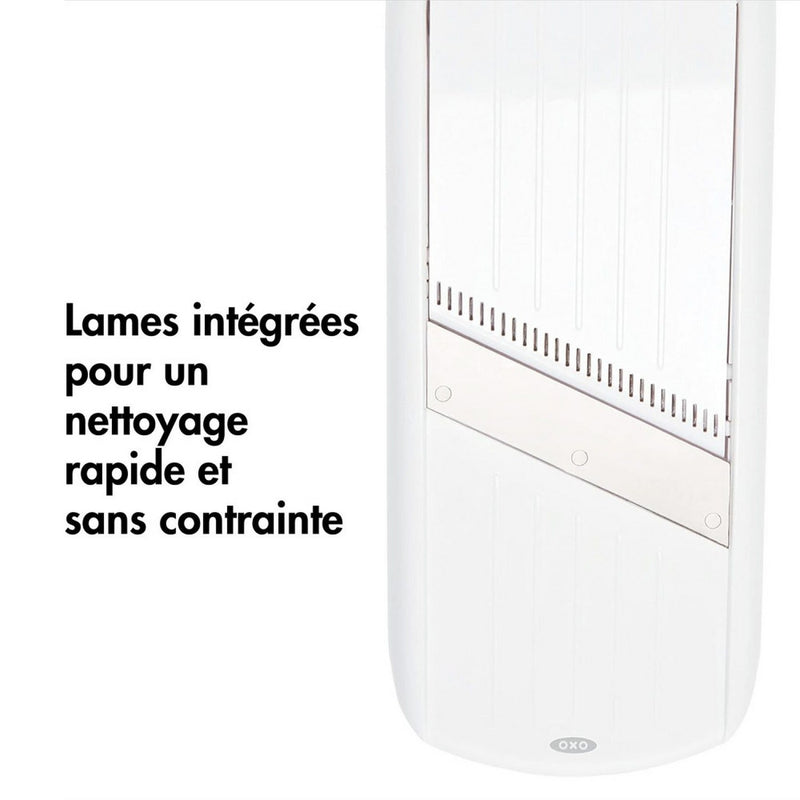 Mandoline 2 Lames Rondelles Et Juliennes