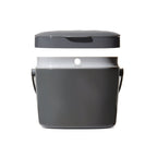Gray Kitchen Compost Bin 6.6 L