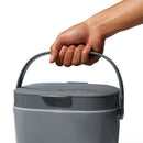 Bac À Compost De Cuisine Gris 6,6 L