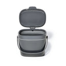 Bac À Compost De Cuisine Gris 6,6 L