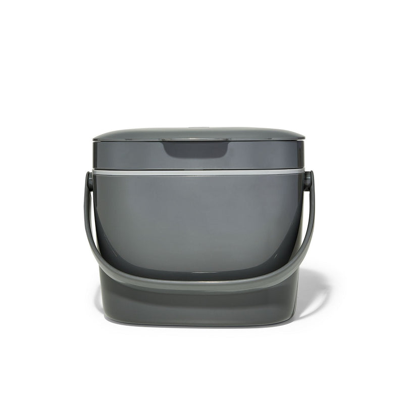 Bac À Compost De Cuisine Gris 6,6 L