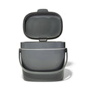 Bac À Compost De Cuisine Gris 6,6 L