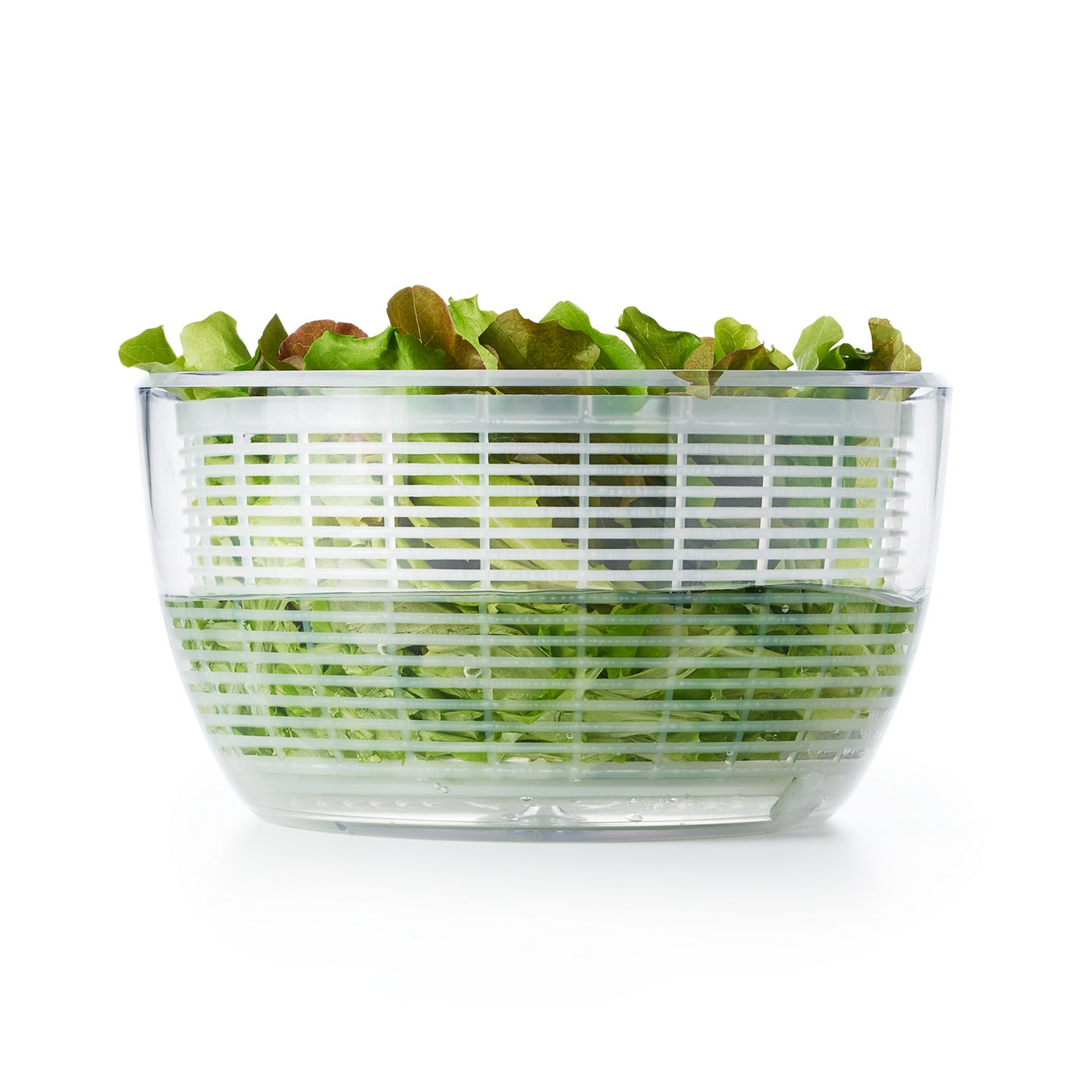 Transparent Salad Spinner 26 Cm