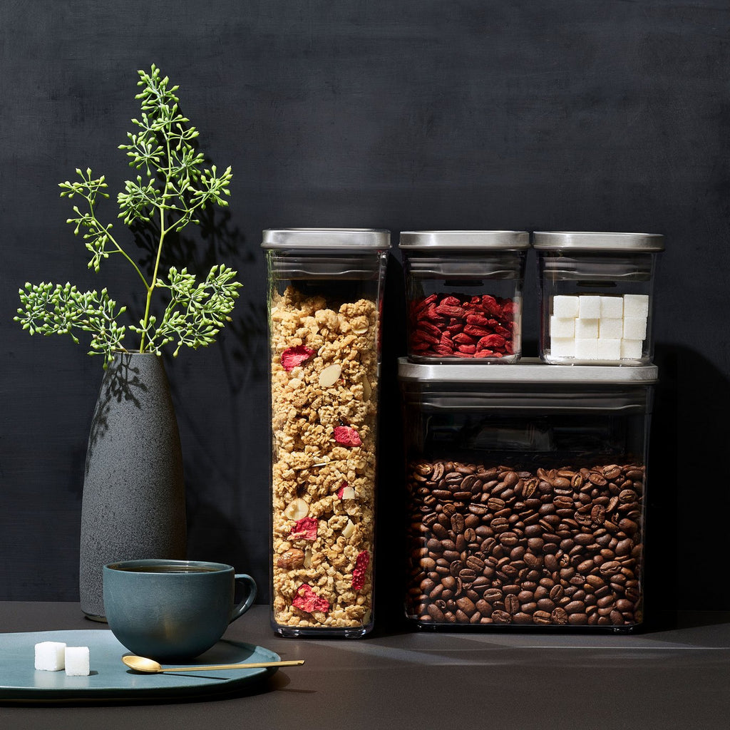 Pop Square Stainless Steel Storage Box 4.2L