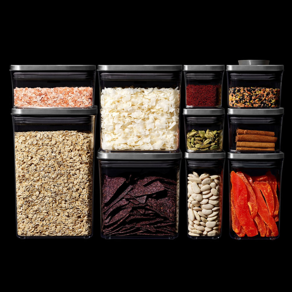 Pop Storage Box Rect. Stainless steel 2.6L