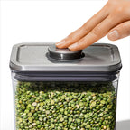 Pop Storage Box Rect. Stainless steel 2.6L