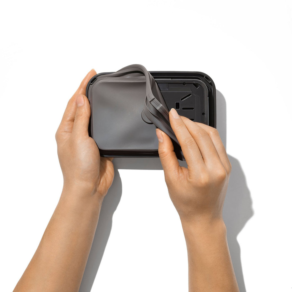 Pop Storage Box Rect. Stainless steel 2.6L