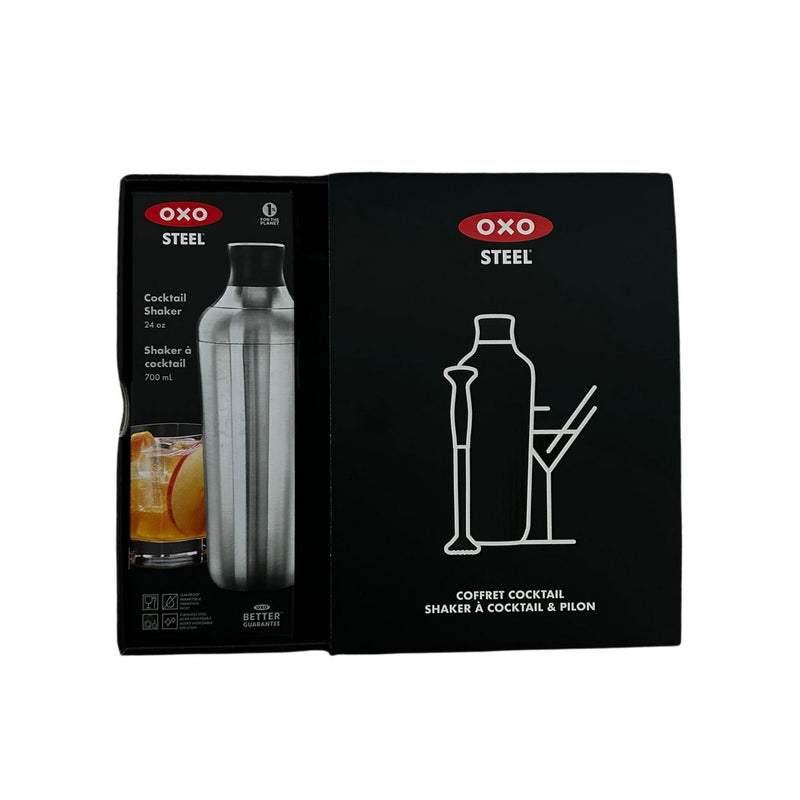 Coffret Cocktail : Shaker Et Pilon