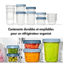 Lot : 4 Boites De Conservation Twist & Stack (2X 900Ml + 2X 350 Ml)
