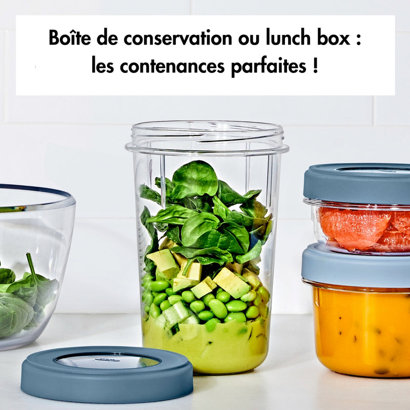 Lot : 4 Boites De Conservation Twist & Stack (2X 900Ml + 2X 350 Ml)