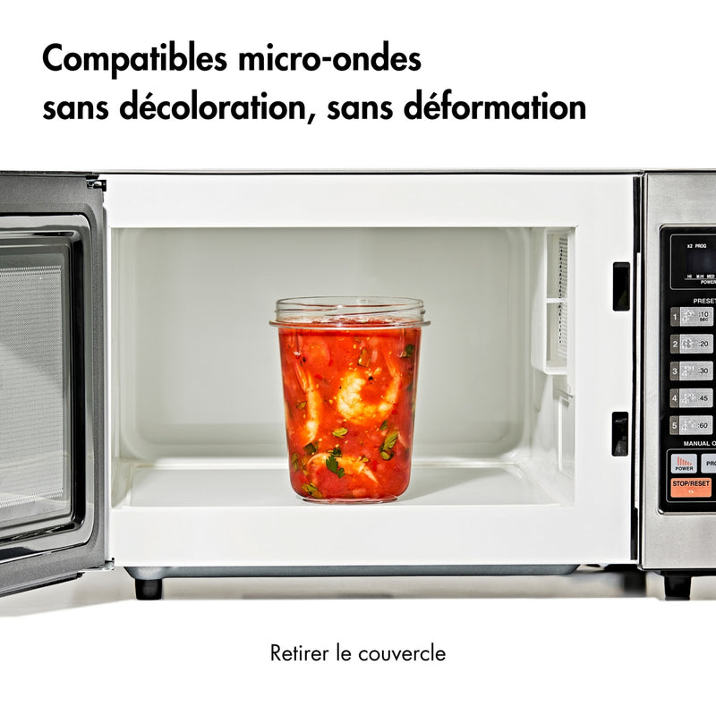 Lot : 4 Boites De Conservation Twist & Stack (2X 900Ml + 2X 350 Ml)