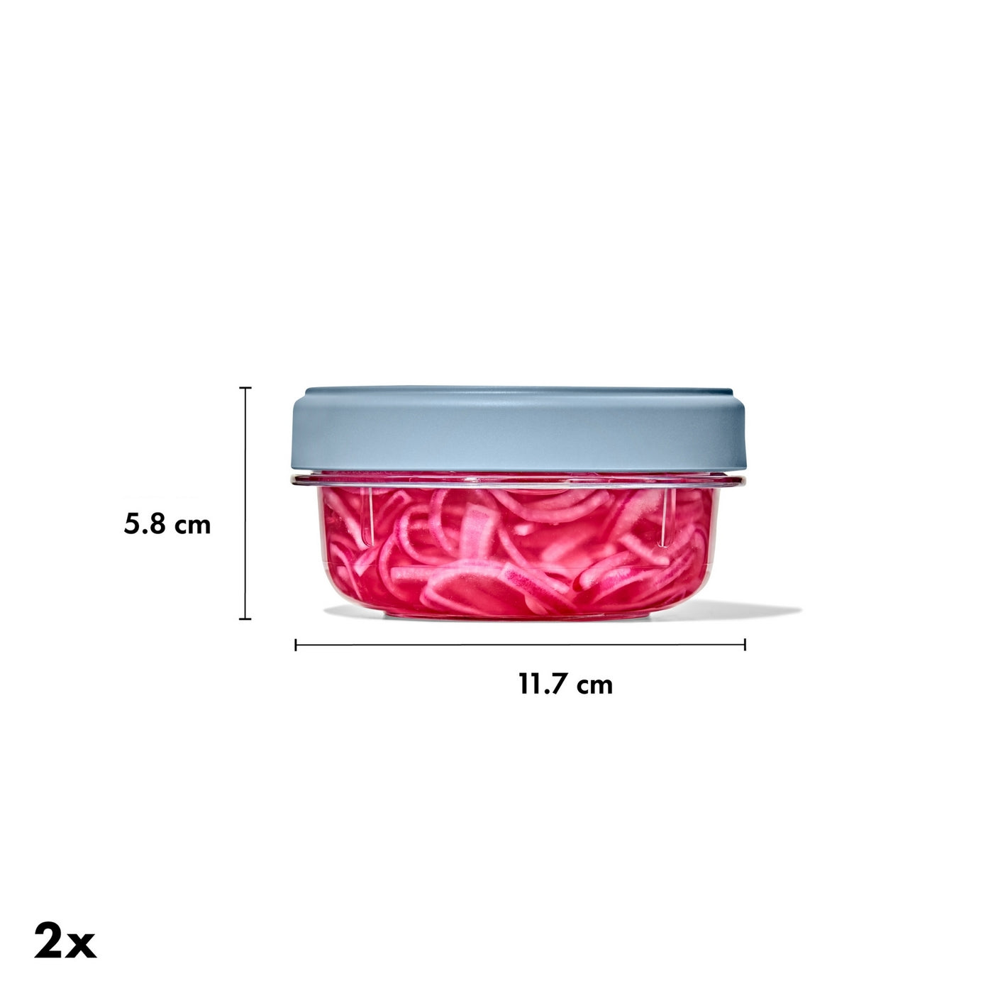 Lote: 4 Cajas de Almacenamiento Twist & Stack (2X 900Ml + 2X 350 Ml)