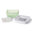 Lot : 2 Boîtes De Conservation Pour Fruits & Légumes (1X 4L + 1X 1,5L)