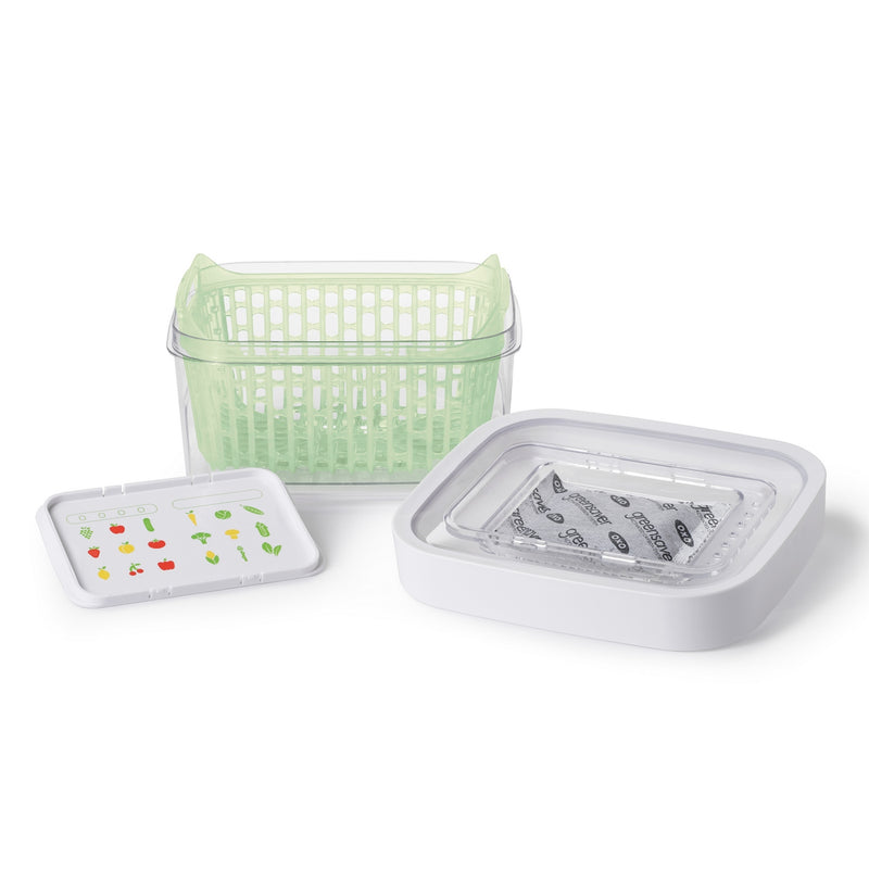 Lot : 2 Boîtes De Conservation Pour Fruits & Légumes (1X 4L + 1X 1,5L)