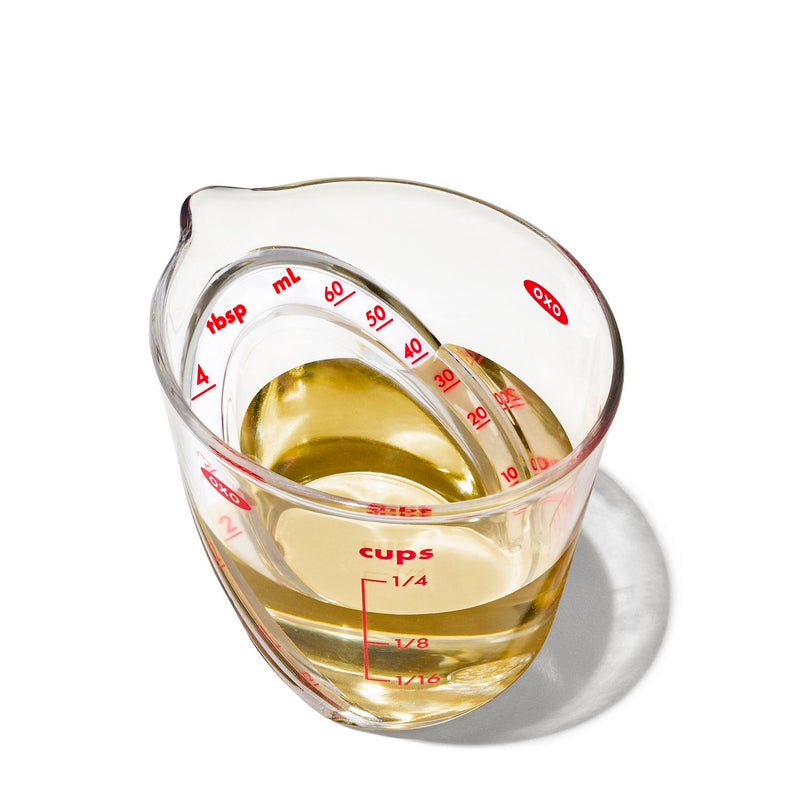 Lot : 2 Pichets Mesureurs (1X 1L En Verre + 1X 60Ml)