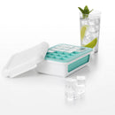 Lot : 2 Bacs À Petits Glaçons En Silicone Avec Couvercle