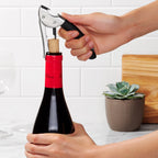 Lote: 1 Sacacorchos Sommelier + 1 Abrebotellas de Acero Inoxidable