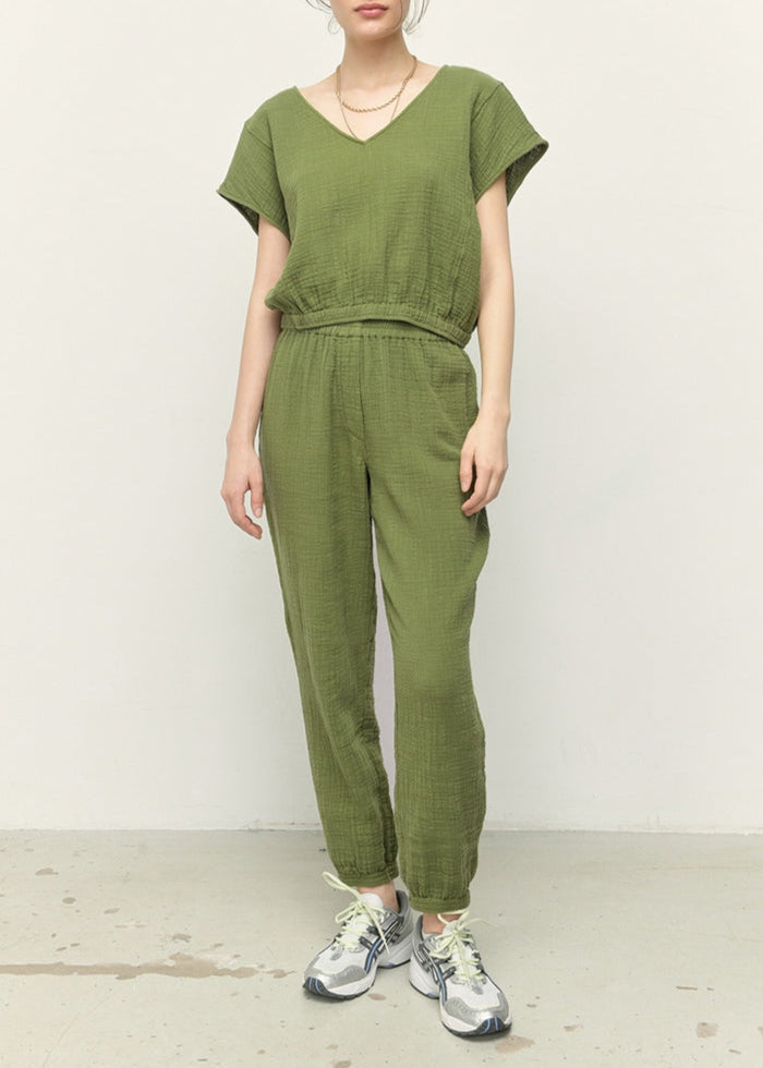 American Vintage - Pantalón - Crocodile - Mujer