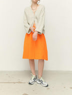 American Vintage - Midi Skirt - Orangeade - Women