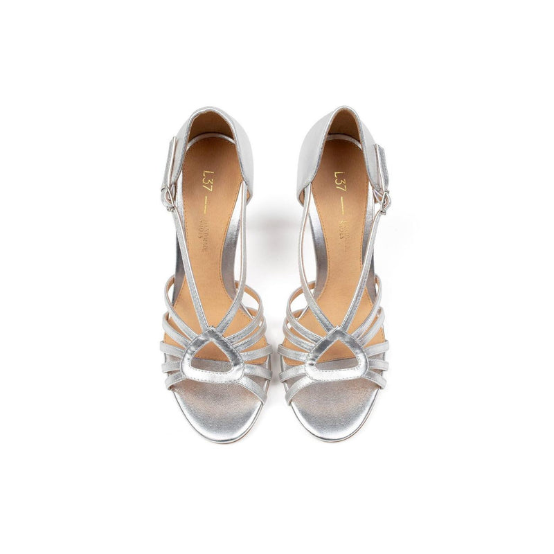 Sandales Charlotte - Argent