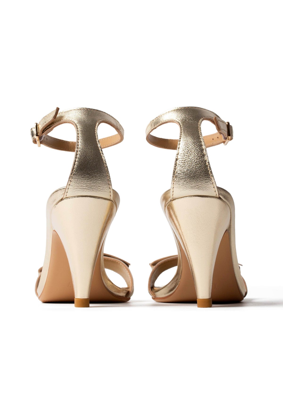 Dreams In Motion Flat Shoes - Gold
